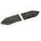 Metal Head Studded Shoulder Epaulet for Jackets Dresses Costumes